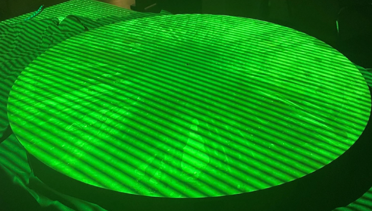 LFAST mold with projected fringes